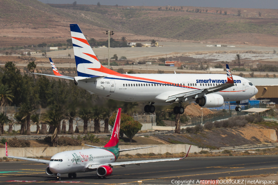 SmartWings Boeing 737-82R (OM-TSG) | Photo 305909