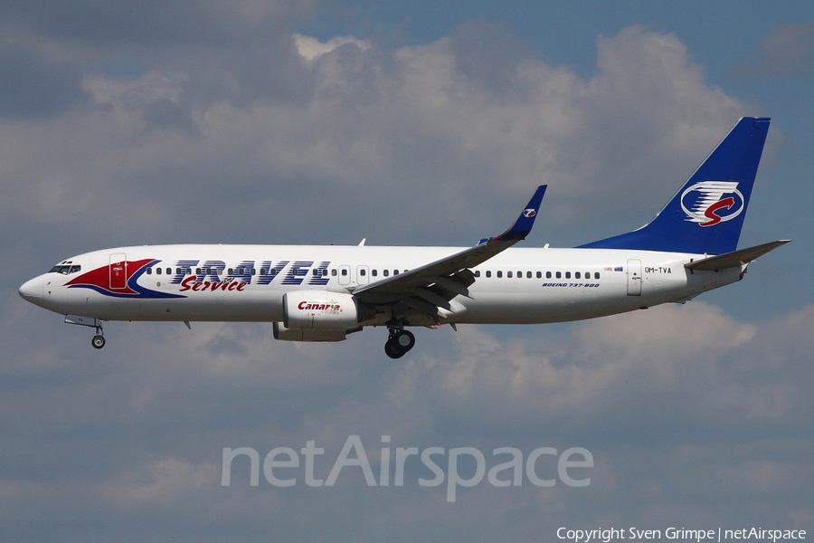 Travel Service Slovakia Boeing 737-86N (OM-TVA) | Photo 11343