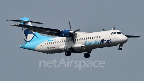 DanubeWings ATR 72-202 (OM-VRA) at  Dusseldorf - International, Germany