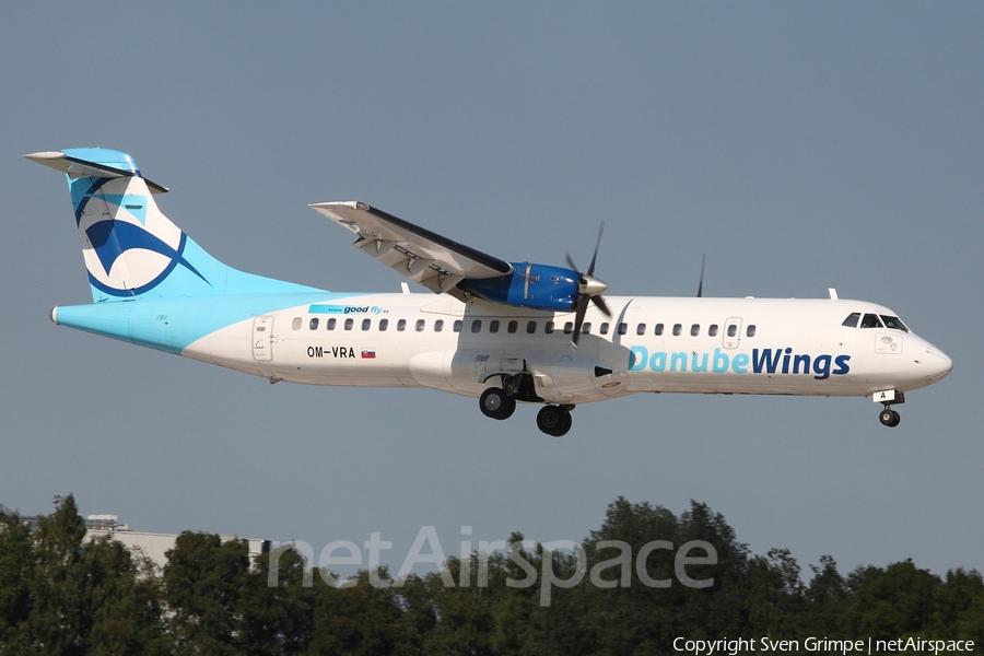 DanubeWings ATR 72-202 (OM-VRA) | Photo 30863