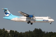 DanubeWings ATR 72-202 (OM-VRA) at  Hamburg - Fuhlsbuettel (Helmut Schmidt), Germany