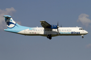 DanubeWings ATR 72-202 (OM-VRA) at  Hamburg - Fuhlsbuettel (Helmut Schmidt), Germany