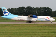 DanubeWings ATR 72-202 (OM-VRC) at  Hannover - Langenhagen, Germany