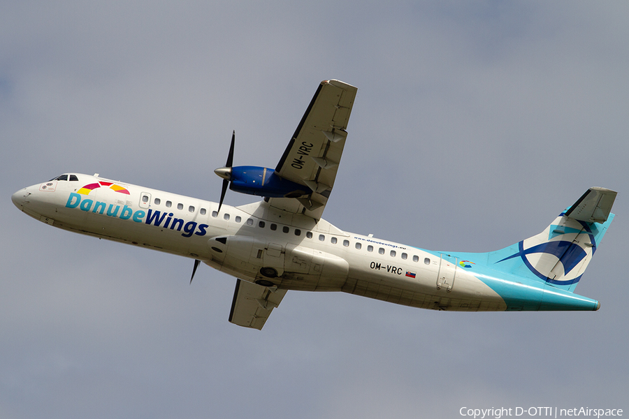 DanubeWings ATR 72-202 (OM-VRC) | Photo 369256