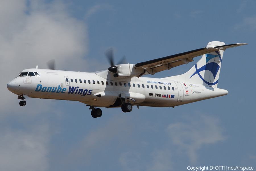 DanubeWings ATR 72-202 (OM-VRD) | Photo 416137
