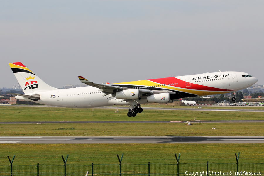 Air Belgium Airbus A340-313E (OO-ABA) | Photo 473033