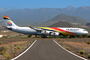 Air Belgium Airbus A340-313E (OO-ABA) at  Tenerife Sur - Reina Sofia, Spain