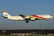 Air Belgium Airbus A340-313E (OO-ABB) at  Amsterdam - Schiphol, Netherlands