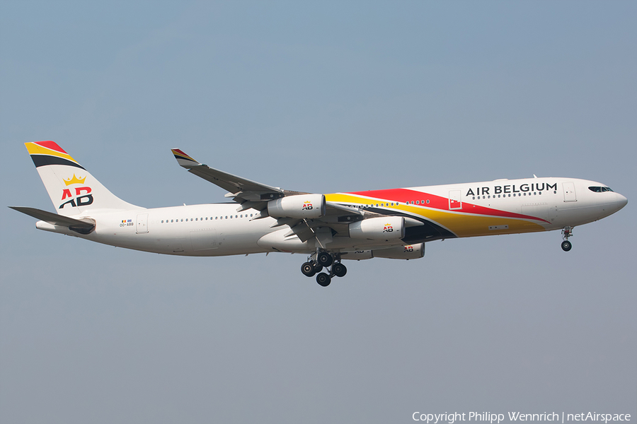 Air Belgium Airbus A340-313E (OO-ABB) | Photo 253223