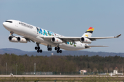 Air Belgium Airbus A340-313E (OO-ABB) at  Frankfurt am Main, Germany