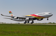 Air Belgium Airbus A340-313E (OO-ABB) at  Liege - Bierset, Belgium