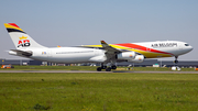 Air Belgium Airbus A340-313E (OO-ABB) at  Liege - Bierset, Belgium