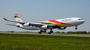 Air Belgium Airbus A340-313E (OO-ABB) at  Liege - Bierset, Belgium