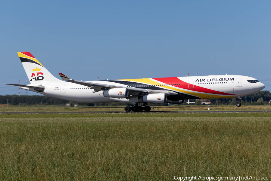 Air Belgium Airbus A340-313E (OO-ABD) | Photo 397646