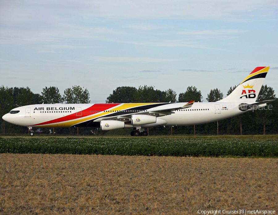 Air Belgium Airbus A340-313E (OO-ABD) | Photo 407833