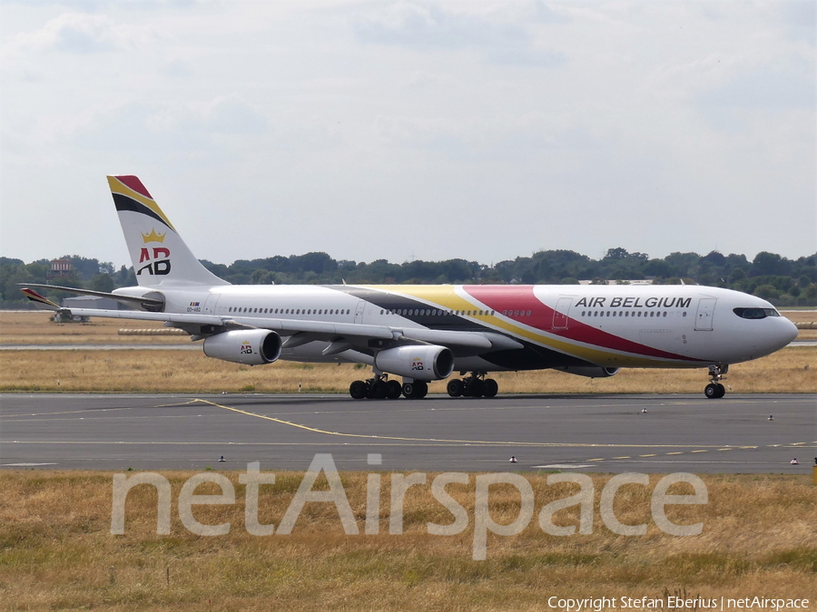 Air Belgium Airbus A340-313E (OO-ABD) | Photo 339984