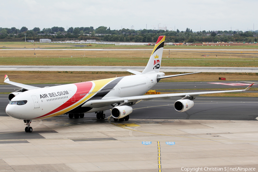 Air Belgium Airbus A340-313E (OO-ABD) | Photo 344669