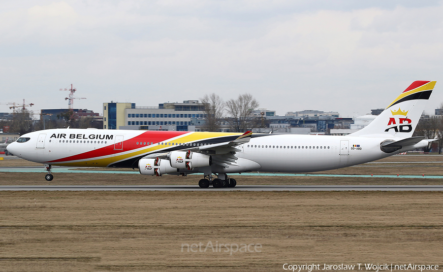 Air Belgium Airbus A340-313E (OO-ABD) | Photo 300887