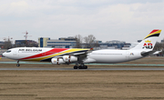 Air Belgium Airbus A340-313E (OO-ABD) at  Warsaw - Frederic Chopin International, Poland