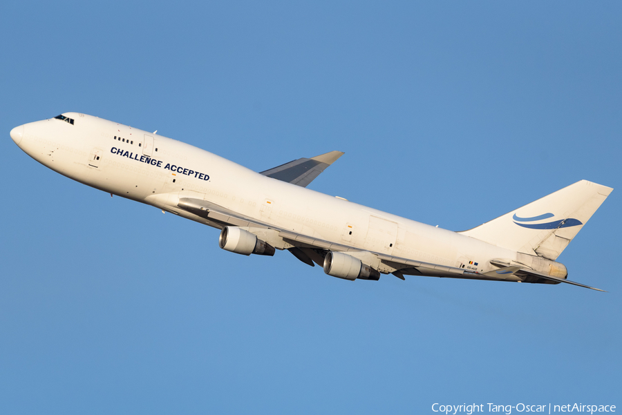 Challenge Airlines Boeing 747-412(BCF) (OO-ACE) | Photo 425272