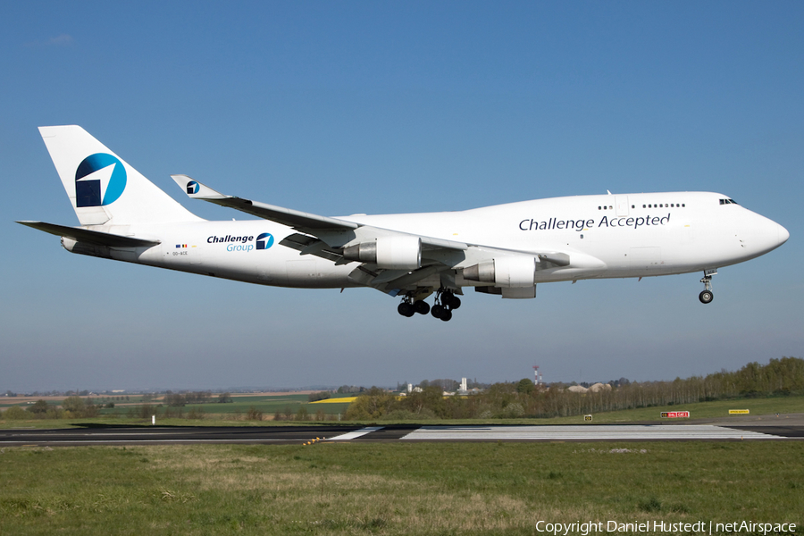 Challenge Airlines Boeing 747-412(BCF) (OO-ACE) | Photo 504998