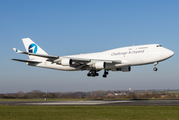 Challenge Airlines Boeing 747-412(BCF) (OO-ACE) at  Liege - Bierset, Belgium