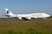 Challenge Airlines Boeing 747-412(BCF) (OO-ACE) at  Liege - Bierset, Belgium