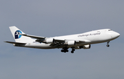 Challenge Airlines Boeing 747-4EV(ERF) (OO-ACF) at  Dallas/Ft. Worth - International, United States