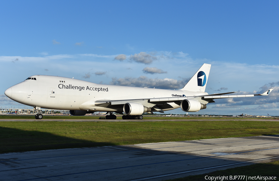 Challenge Airlines Boeing 747-4EV(ERF) (OO-ACF) | Photo 448037