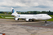 Challenge Airlines Boeing 747-4EV(ERF) (OO-ACF) at  Liege - Bierset, Belgium