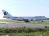 Challenge Airlines Boeing 747-4EV(ERF) (OO-ACF) at  Liege - Bierset, Belgium