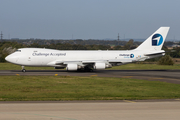 Challenge Airlines Boeing 747-4EV(ERF) (OO-ACF) at  Liege - Bierset, Belgium