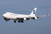 Challenge Airlines Boeing 747-4EV(ERF) (OO-ACF) at  Liege - Bierset, Belgium