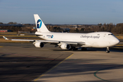 Challenge Airlines Boeing 747-4EV(ERF) (OO-ACF) at  Liege - Bierset, Belgium