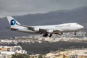 Challenge Airlines Boeing 747-4EV(ERF) (OO-ACF) at  Gran Canaria, Spain