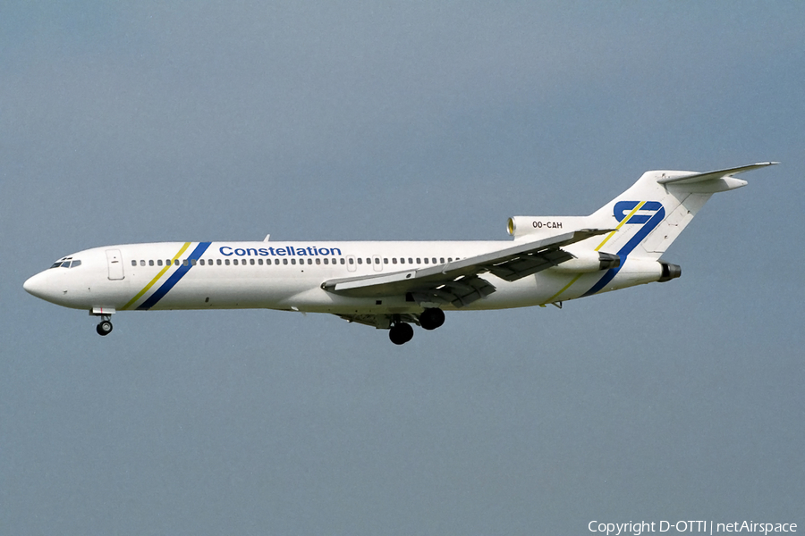 Constellation International Airlines Boeing 727-2X3(Adv) (OO-CAH) | Photo 145666