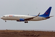 Jetairfly Boeing 737-8AS (OO-CAN) at  Gran Canaria, Spain