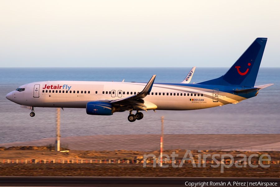 Jetairfly Boeing 737-8AS (OO-CAN) | Photo 282378