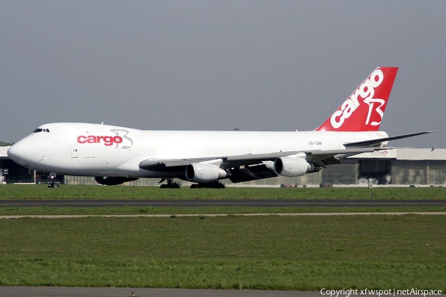 Cargo B Airlines Boeing 747-243F(SCD) (OO-CBB) | Photo 449545