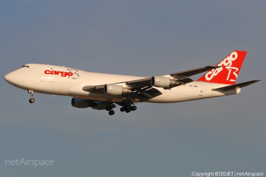 Cargo B Airlines Boeing 747-243F(SCD) (OO-CBB) | Photo 170450
