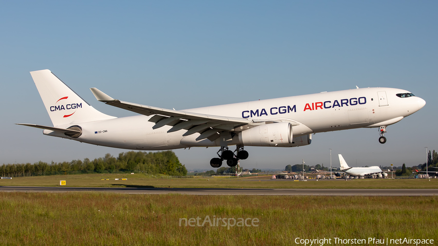 CMA CGM AirCargo (Air Belgium) Airbus A330-243F (OO-CMA) | Photo 450004
