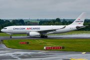 CMA CGM AirCargo (Air Belgium) Airbus A330-243F (OO-CMA) at  Liege - Bierset, Belgium