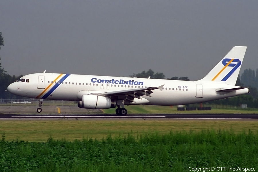 Constellation International Airlines Airbus A320-212 (OO-COF) | Photo 259262
