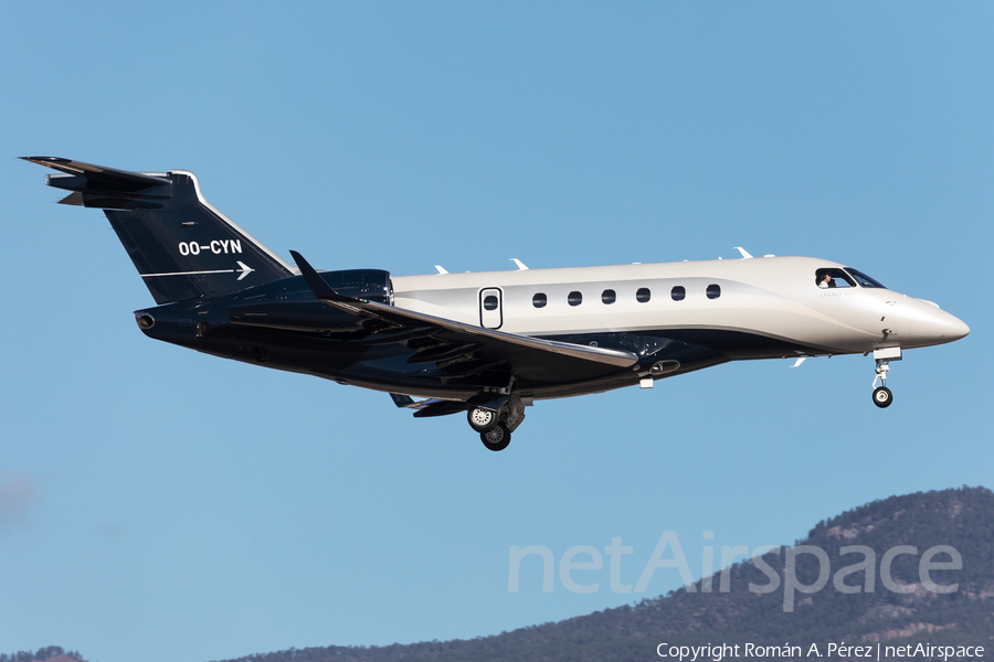 Air Service Liege - ASL Embraer EMB-550 Legacy 500 (OO-CYN) | Photo 535686