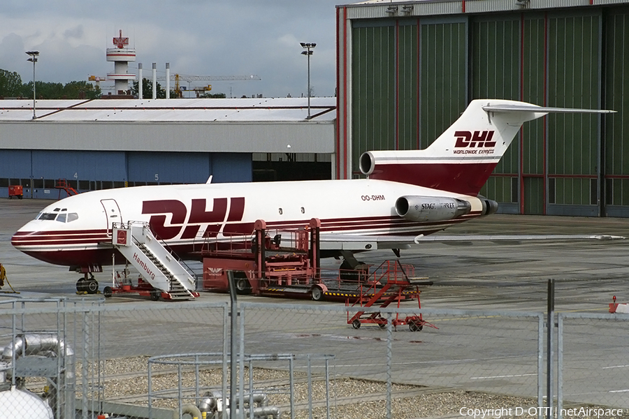 DHL (European Air Transport Brussels) Boeing 727-31(F) (OO-DHM) | Photo 156488