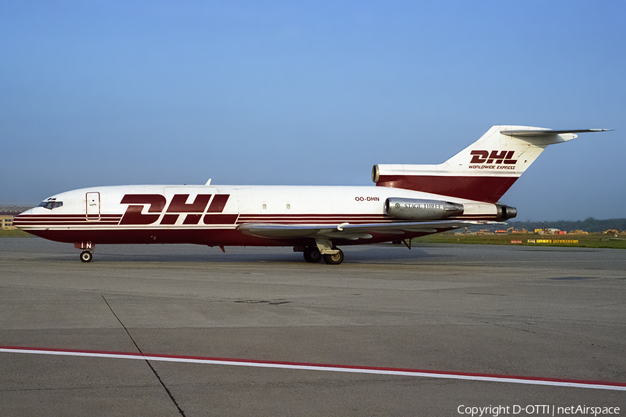 DHL (European Air Transport Brussels) Boeing 727-31(F) (OO-DHN) | Photo 409139