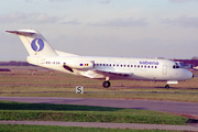 Sabena Fokker F28-3000 Fellowship (OO-DJA) at  Hamburg - Fuhlsbuettel (Helmut Schmidt), Germany