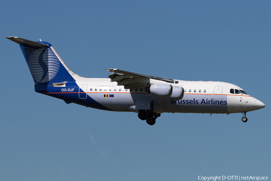 Brussels Airlines BAe Systems BAe-146-200 (OO-DJF) | Photo 199769