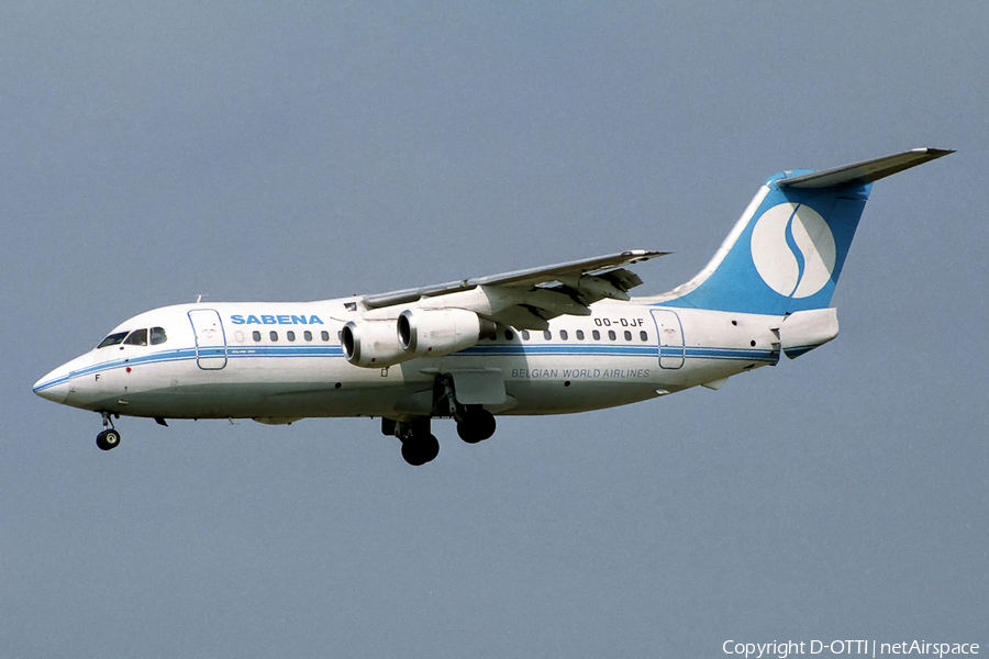 Sabena BAe Systems BAe-146-200 (OO-DJF) | Photo 145667