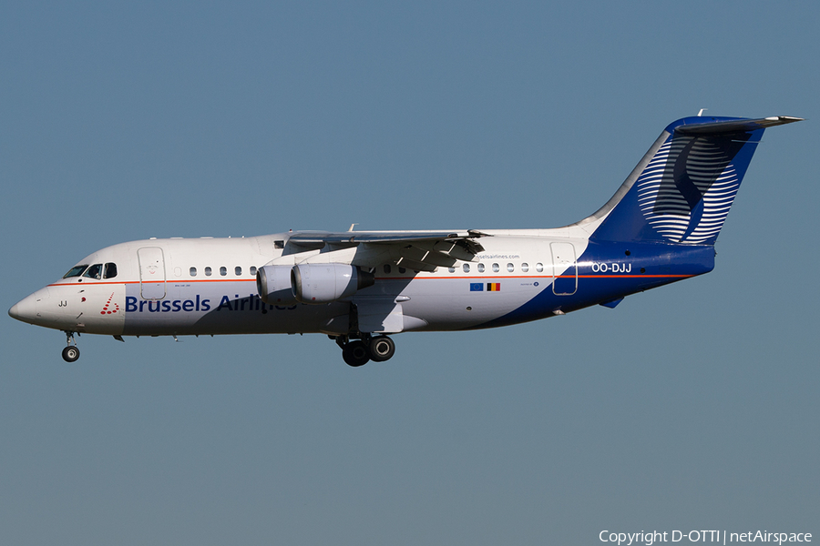 Brussels Airlines BAe Systems BAe-146-200 (OO-DJJ) | Photo 199852